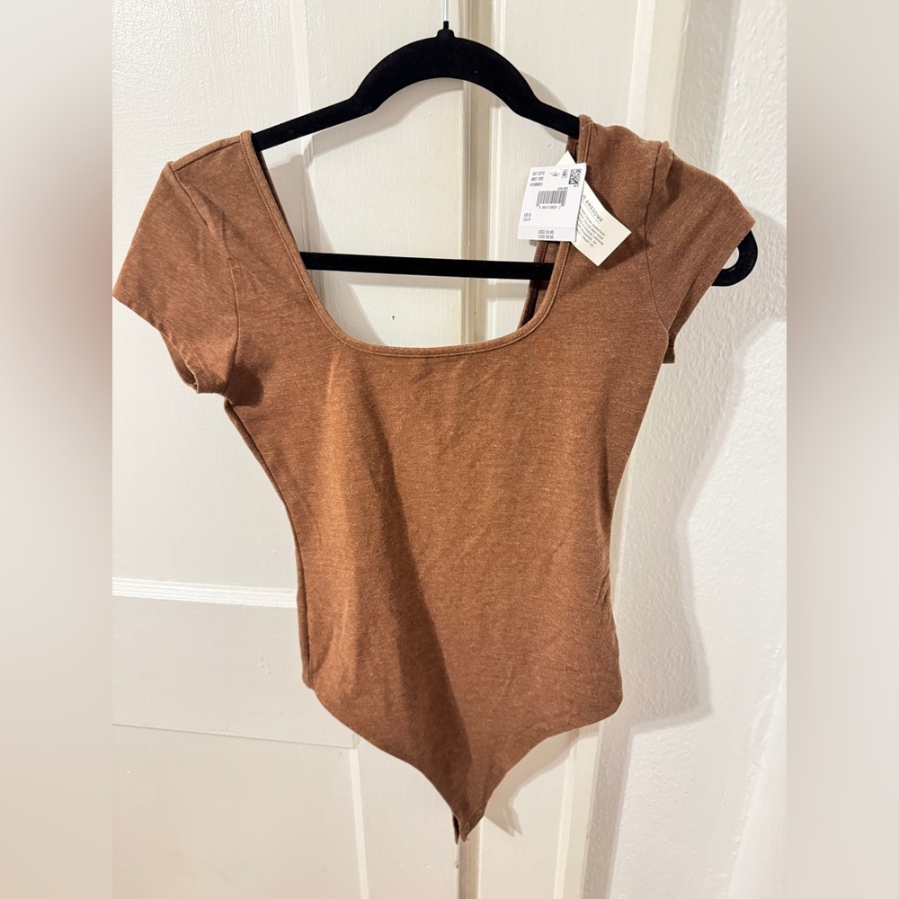 NWT Brown Women's Bodysuit